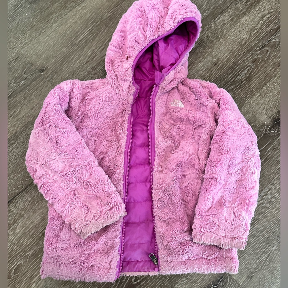 North face reversible coat